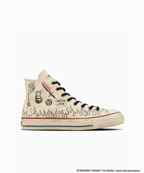 L.H.P（エルエイチピー）の「CONVERSE/コンバース/ALL STAR AGED 87 HC HI / STRANGER THINGS 5（スニーカー・メンズ・ナチュラル/ブラック・7.5/9.5/8.5）」の19枚目の写真