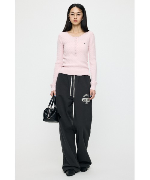 HENRY NECK CABLE ニットトップス（ニット/セーター）｜MOUSSY