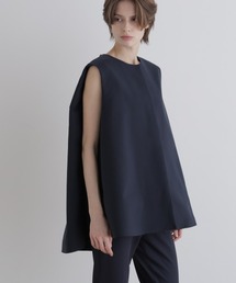 LE PHIL（ルフィル）の「◆コンパクトダブルクロスジレ（シャツ/ブラウス）」