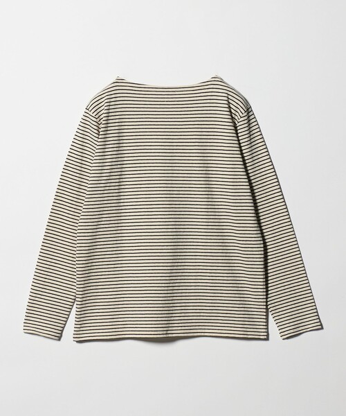 6（ロク）の「＜6(ROKU)＞コットン ボーダー ボートネック カットソー（Tシャツ/カットソー・レディース・コバルトブルー/ホワイト・FREE）」の10枚目の写真