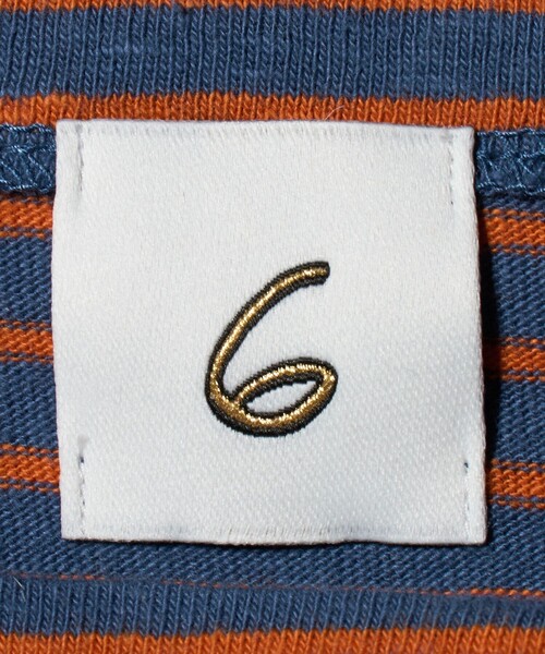 6（ロク）の「＜6(ROKU)＞コットン ボーダー ボートネック カットソー（Tシャツ/カットソー・レディース・コバルトブルー/ホワイト・FREE）」の13枚目の写真