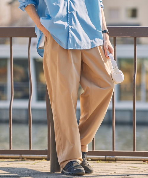 セール】【HECT】2Tuck Easy Chino Carrot Pants / 2タックイージー
