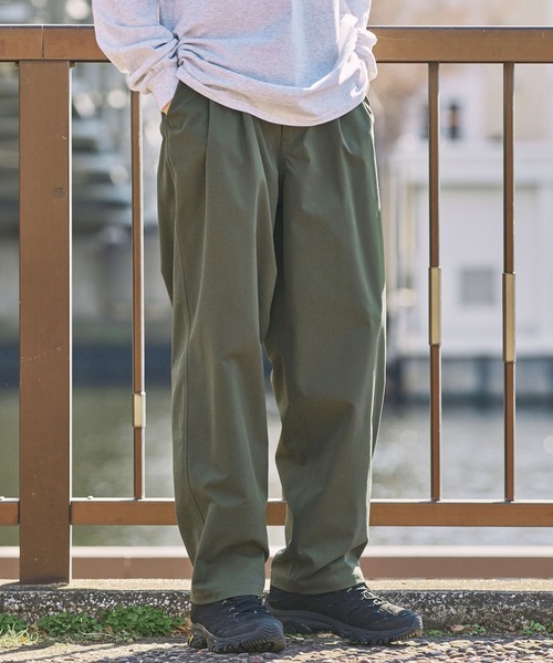 セール】【HECT】2Tuck Easy Chino Carrot Pants / 2タックイージー