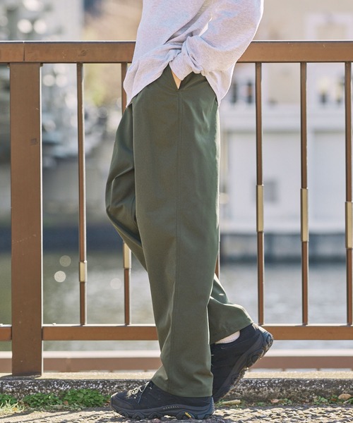 HECT】2Tuck Easy Chino Carrot Pants / 2タックイージーチノ