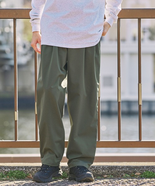 HECT】2Tuck Easy Chino Carrot Pants / 2タックイージーチノ