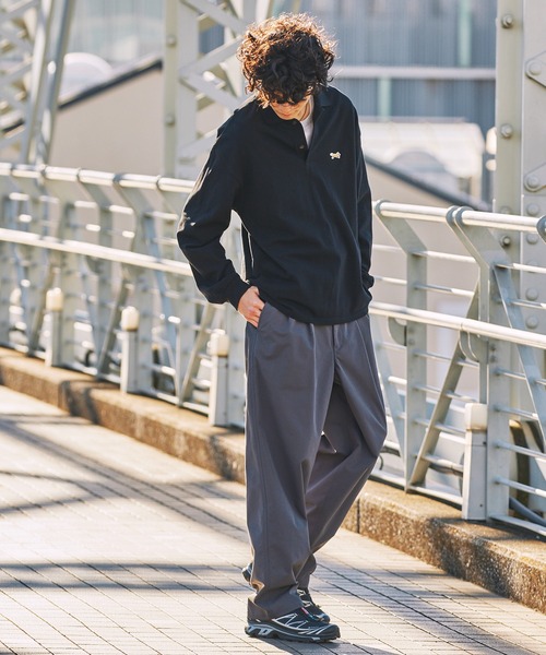 HECT(ヘクト)の「【HECT】2Tuck Easy Chino Carrot Pants / 2タックイージーチノキャロットパンツ<イージーケア>(チノパンツ・メンズ・ベージュ/チャコール/ネイビー/ブラック/アイボリー/オリーブ・S/M/L)」の13枚目の写真