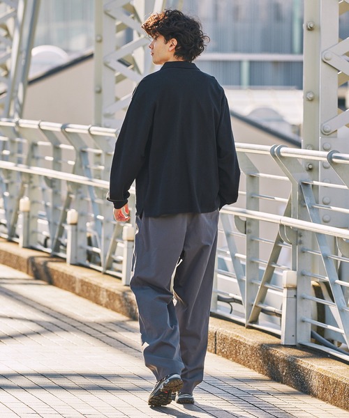 HECT(ヘクト)の「【HECT】2Tuck Easy Chino Carrot Pants / 2タックイージーチノキャロットパンツ<イージーケア>(チノパンツ・メンズ・ベージュ/チャコール/ネイビー/ブラック/アイボリー/オリーブ・S/M/L)」の14枚目の写真