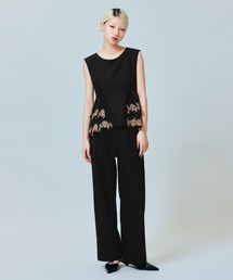 darial | 【darial】point lace pants setup / ポイントレースパンツセットアップ(セットアップ)