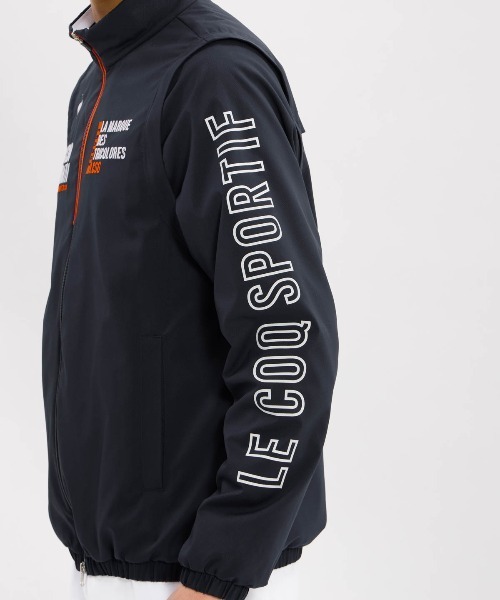 le coq sportif GOLF(ルコックスポルティフゴルフ)の「ベンチレーション2WAYブルゾン(ブルゾン・メンズ・グリーン/ホワイト/ネイビー・M/L/XL/3L/S)」の15枚目の写真