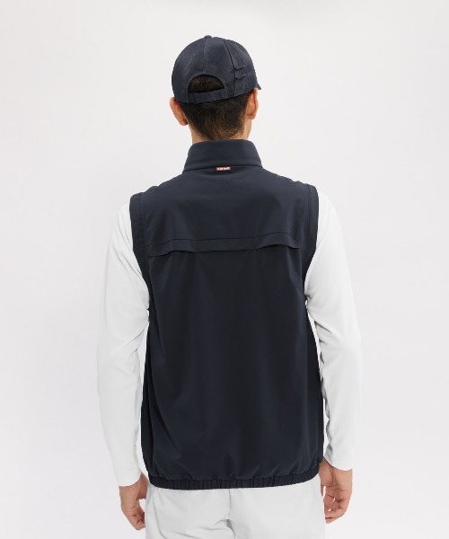 le coq sportif GOLF(ルコックスポルティフゴルフ)の「ベンチレーション2WAYブルゾン(ブルゾン・メンズ・グリーン/ホワイト/ネイビー・M/L/XL/3L/S)」の18枚目の写真