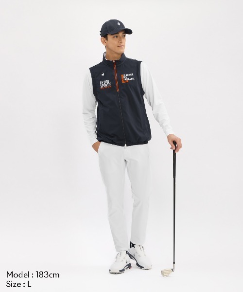 le coq sportif GOLF(ルコックスポルティフゴルフ)の「ベンチレーション2WAYブルゾン(ブルゾン・メンズ・グリーン/ホワイト/ネイビー・M/L/XL/3L/S)」の19枚目の写真