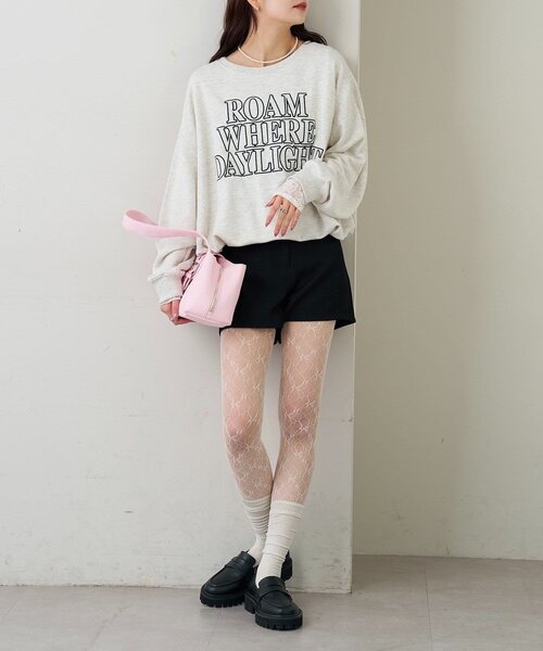 mystic（ミスティック）の「アップリケロゴスウェット（パーカー・レディース・モカ/ピンク/グレー・FREE）」の10枚目の写真