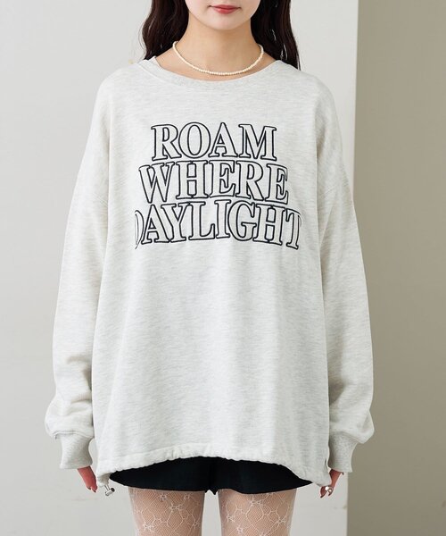 mystic（ミスティック）の「アップリケロゴスウェット（パーカー・レディース・モカ/ピンク/グレー・FREE）」の17枚目の写真