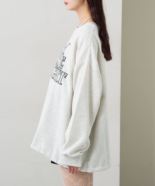 mystic（ミスティック）の「アップリケロゴスウェット（パーカー・レディース・モカ/ピンク/グレー・FREE）」の18枚目の写真