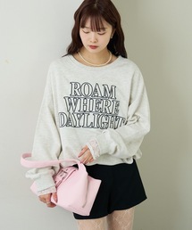 mystic | アップリケロゴスウェット(パーカー)