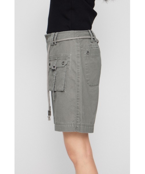 LAGUA GEM（ラグアジェム）の「POCKET HALF パンツ（カーゴパンツ・レディース・アイボリー/グレー/ベージュ・X-SMALL/SMALL/MEDIUM）」の18枚目の写真