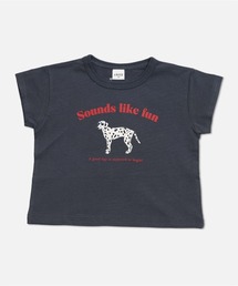 chil2（チルツー）の「綿100％ プリント半袖Tシャツ（Tシャツ/カットソー）」