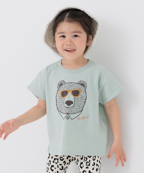 chil2（チルツー）の「綿100％ プリント半袖Tシャツ（Tシャツ/カットソー・キッズ・C/D/E/F/S/T/A/H/J/O/Q/K/L/M/N/B/G/I/P/R・80ｃｍ/90cm/100cm/110cm/120cm/130cm/140cm）」の8枚目の写真