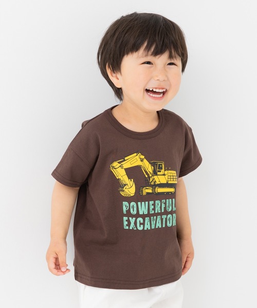 chil2（チルツー）の「綿100％ プリント半袖Tシャツ（Tシャツ/カットソー・キッズ・C/D/E/F/S/T/A/H/J/O/Q/K/L/M/N/B/G/I/P/R・80ｃｍ/90cm/100cm/110cm/120cm/130cm/140cm）」の11枚目の写真