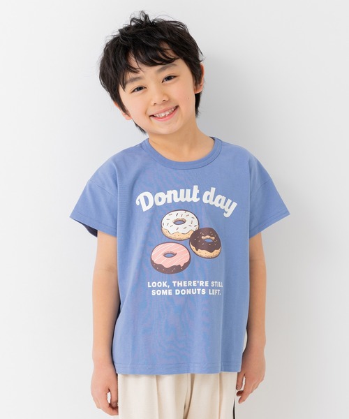 chil2（チルツー）の「綿100％ プリント半袖Tシャツ（Tシャツ/カットソー・キッズ・C/D/E/F/S/T/A/H/J/O/Q/K/L/M/N/B/G/I/P/R・80ｃｍ/90cm/100cm/110cm/120cm/130cm/140cm）」の16枚目の写真
