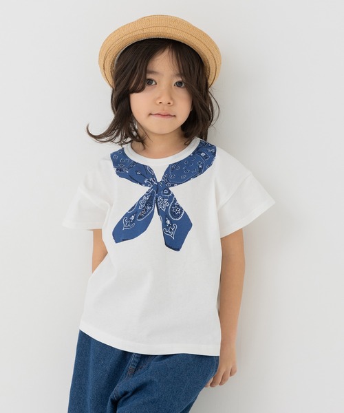 chil2（チルツー）の「綿100％ プリント半袖Tシャツ（Tシャツ/カットソー・キッズ・C/D/E/F/S/T/A/H/J/O/Q/K/L/M/N/B/G/I/P/R・80ｃｍ/90cm/100cm/110cm/120cm/130cm/140cm）」の20枚目の写真