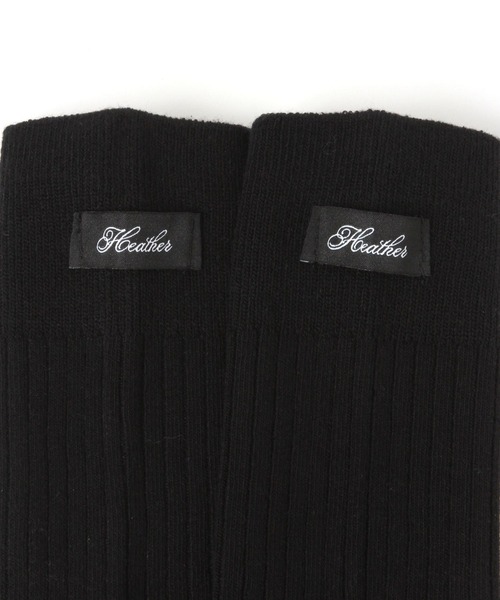 Heather(ヘザー)の「タグ付きハイSOX 656043(ソックス/靴下・レディース・アイボリー/ブラック/グレー・ONE SIZE)」の17枚目の写真