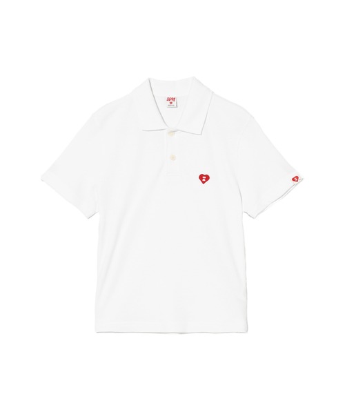 A BATHING APE（アベイシングエイプ）の「COLLEGE L/S POLO SHIRT L