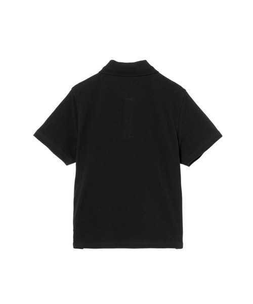 APEE BY A BATHING APE(エイピーバイアベイシングエイプ)の「HEART BADGE POLO SHIRT(ポロシャツ・レディース・ブラック/ブルー/グレー/ホワイト・X-SMALL/SMALL)」の6枚目の写真