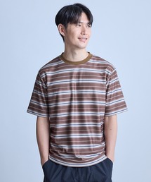 マルチボーダーT〈ストレッチ・マシンウォッシャブル〉