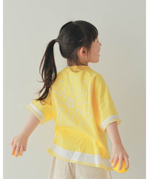 nicohrat（ニコフラート）の「ニコフラート フルーツなりきり Tシャツ（Tシャツ/カットソー・キッズ・イエロー/グリーン/レッド・90cm/100cm/110cm/120cm/130cm/140cm）」の9枚目の写真