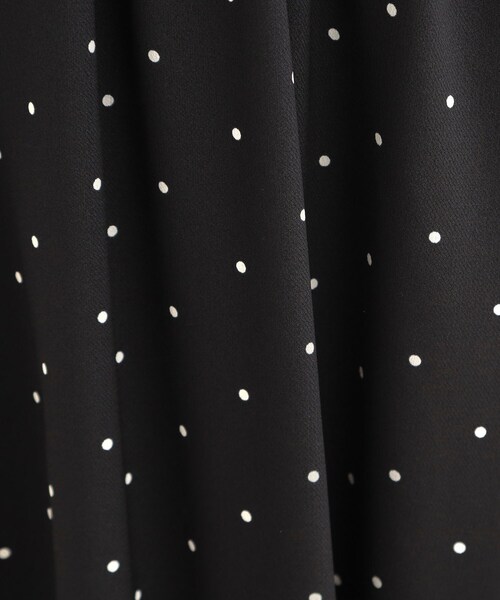 SHOO・LA・RUE（シューラルー）の「【着丈選べる】ふんわり揺れる アソート柄フレアスカート（スカート・レディース・アイボリー系6/ライトイエロー系/ブルー系6/ブラック系5・11/00）」の18枚目の写真