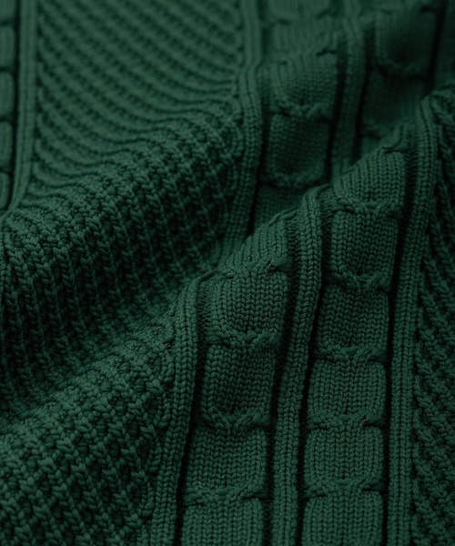 Saturdays Golf(サタデーズゴルフ)の「LS Knit Sweater | WOMEN(ニット/セーター・メンズ・ブラック/キナリ/グリーン・M/S/L)」の10枚目の写真