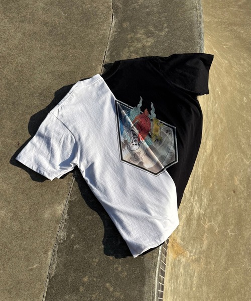 VOLCOM(ボルコム)の「VOLCOM/ボルコム 半袖 Tシャツ バックプリント NOZAKA SURF SS TEEVST261012(Tシャツ/カットソー・メンズ・ホワイト/ブラック・L/M)」の12枚目の写真