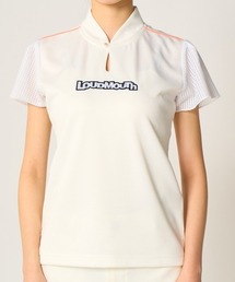 LOUDMOUTH/ラウドマウス ゴルフウェア 吸汗速乾, UVカット ワッフル素材シャツ