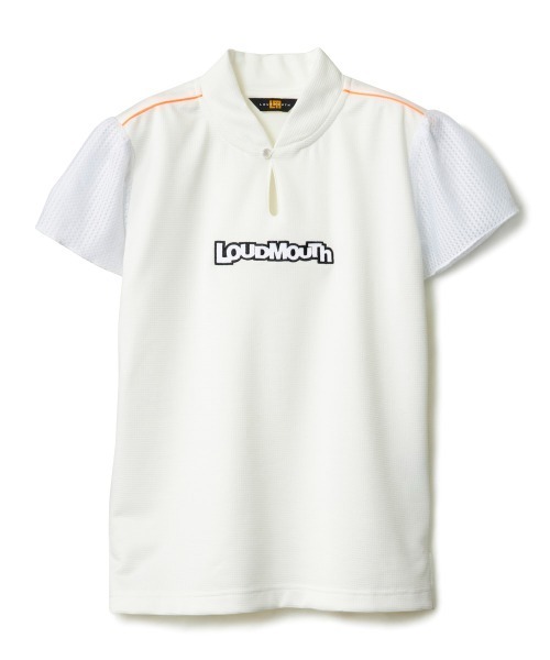 Loudmouth(ラウドマウス)の「LOUDMOUTH/ラウドマウス ゴルフウェア 吸汗速乾, UVカット ワッフル素材シャツ(シャツ/ブラウス・レディース・ブラック/グリーン/ホワイト・S/L/LL/M)」の16枚目の写真