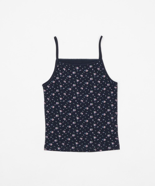 chernyy floral camisole / 小花柄キャミソール（キャミソール