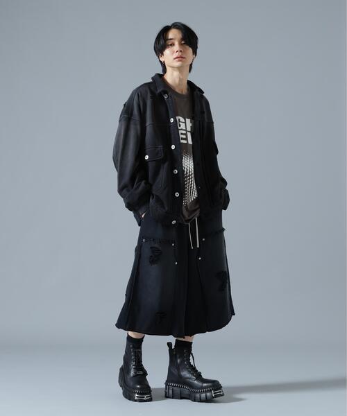 DANKE SCHON(ダンケシェーン)の「DankeSchon/ダンケシェーン/SULFUR SWEAT 2ND JACKET(その他アウター・レディース・ブラック/ホワイト・S/L/M)」の6枚目の写真