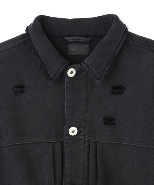 DANKE SCHON(ダンケシェーン)の「DankeSchon/ダンケシェーン/SULFUR SWEAT 2ND JACKET(その他アウター・レディース・ブラック/ホワイト・S/L/M)」の9枚目の写真