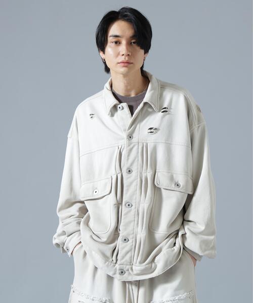 DANKE SCHON(ダンケシェーン)の「DankeSchon/ダンケシェーン/SULFUR SWEAT 2ND JACKET(その他アウター・レディース・ブラック/ホワイト・S/L/M)」の18枚目の写真