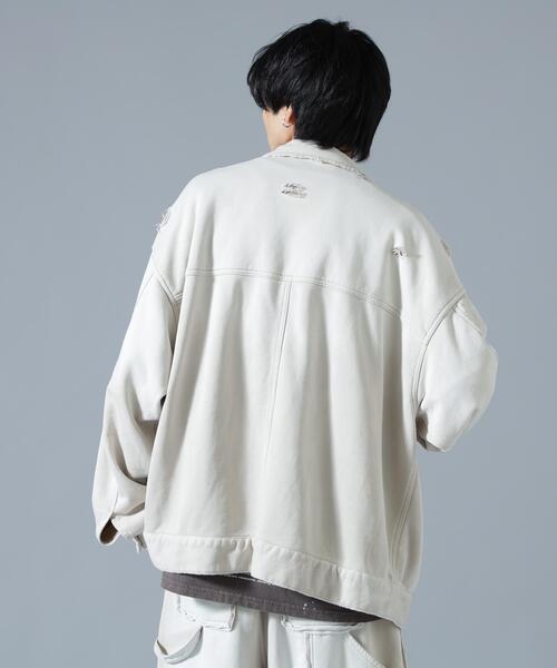 DANKE SCHON(ダンケシェーン)の「DankeSchon/ダンケシェーン/SULFUR SWEAT 2ND JACKET(その他アウター・レディース・ブラック/ホワイト・S/L/M)」の19枚目の写真