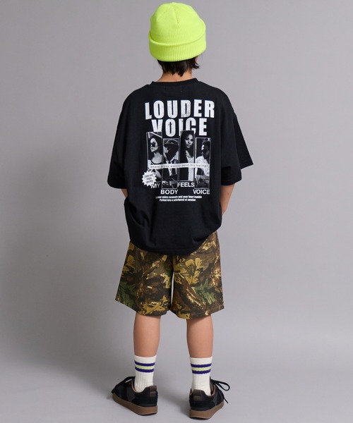 PAIRMANON STREET(ペアマノンストリート)の「【綿100%】ヴィンテージ風 ロック半袖 Tシャツ【PAIRMANON STREET】(Tシャツ/カットソー・キッズ・ブルー系その他/ホワイト系その他/ピンク系その他/ブラック系その他2/ブラック系その他/ブラック系その他3・100/160/110/120/90/140/130/150)」の4枚目の写真