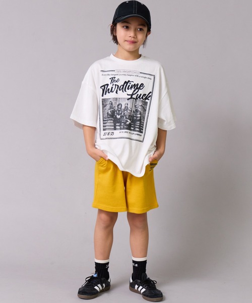 PAIRMANON STREET(ペアマノンストリート)の「【綿100%】ヴィンテージ風 ロック半袖 Tシャツ【PAIRMANON STREET】(Tシャツ/カットソー・キッズ・ブルー系その他/ホワイト系その他/ピンク系その他/ブラック系その他2/ブラック系その他/ブラック系その他3・100/160/110/120/90/140/130/150)」の7枚目の写真