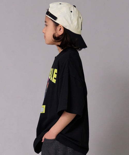 PAIRMANON STREET(ペアマノンストリート)の「【綿100%】ヴィンテージ風 ロック半袖 Tシャツ【PAIRMANON STREET】(Tシャツ/カットソー・キッズ・ブルー系その他/ホワイト系その他/ピンク系その他/ブラック系その他2/ブラック系その他/ブラック系その他3・100/160/110/120/90/140/130/150)」の8枚目の写真