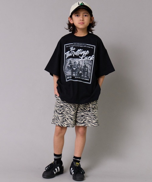PAIRMANON STREET(ペアマノンストリート)の「【綿100%】ヴィンテージ風 ロック半袖 Tシャツ【PAIRMANON STREET】(Tシャツ/カットソー・キッズ・ブルー系その他/ホワイト系その他/ピンク系その他/ブラック系その他2/ブラック系その他/ブラック系その他3・100/160/110/120/90/140/130/150)」の15枚目の写真