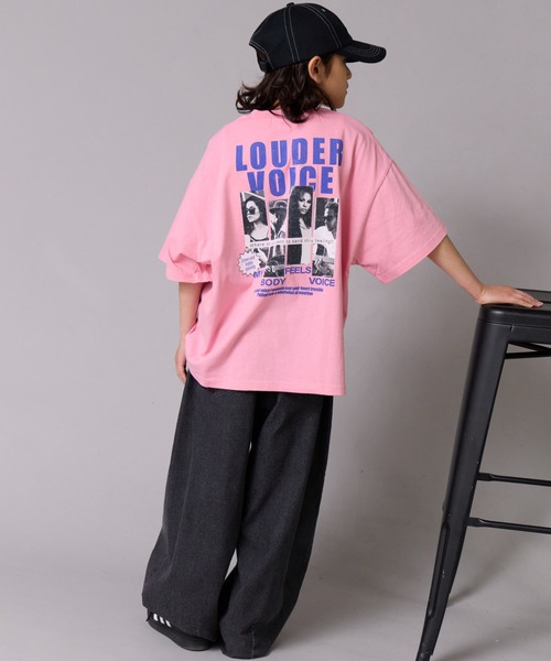 PAIRMANON STREET(ペアマノンストリート)の「【綿100%】ヴィンテージ風 ロック半袖 Tシャツ【PAIRMANON STREET】(Tシャツ/カットソー・キッズ・ブルー系その他/ホワイト系その他/ピンク系その他/ブラック系その他2/ブラック系その他/ブラック系その他3・100/160/110/120/90/140/130/150)」の21枚目の写真