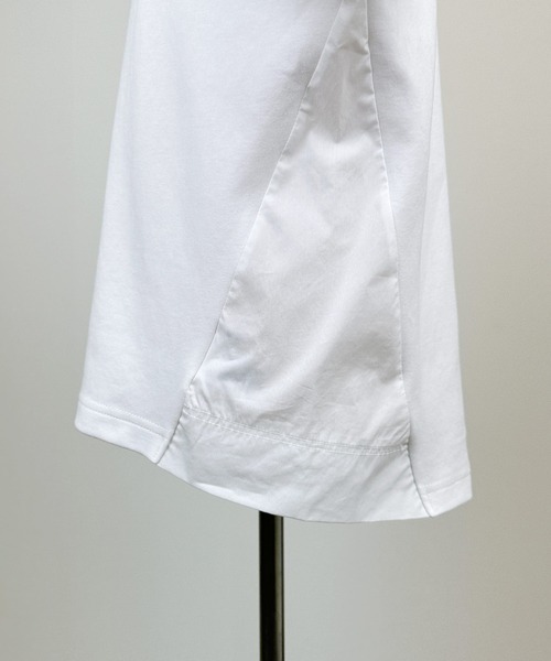 PICCIN（ピッチン）の「ポケット付きパフスリーブプルオーバー（Tシャツ/カットソー・レディース・オフホワイト/ブラック・M）」の16枚目の写真