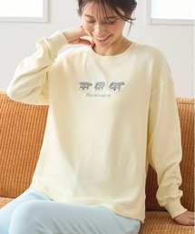 tutuanna（チュチュアンナ）の「[リラックス快眠ウェア]3連わんこさがら刺繍パジャマ（ルームウェア/パジャマ）」