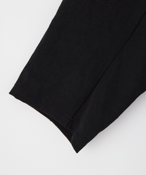 mizuiroind（ミズイロインド）の「[mizuiro ind/ミズイロインド] テーラード シャツジャケット（テーラードジャケット・レディース・ブラック・F）」の4枚目の写真