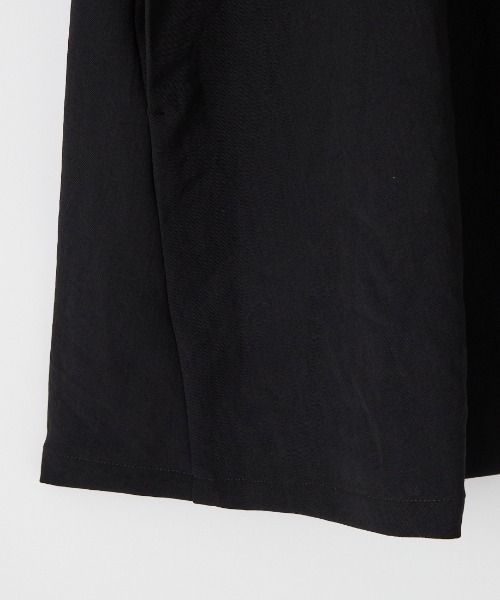 mizuiroind（ミズイロインド）の「[mizuiro ind/ミズイロインド] テーラード シャツジャケット（テーラードジャケット・レディース・ブラック・F）」の5枚目の写真