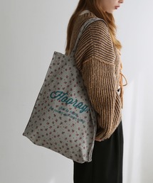 colleca la（コレカラ）の「小花柄コットントートバッグ（トートバッグ）」